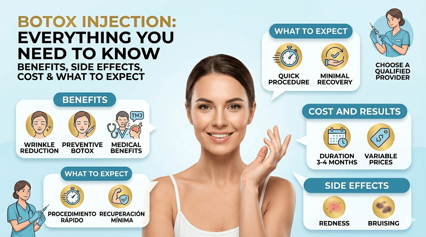 Botox Injection: Benefits, Side Effects, Cost & What to Expect