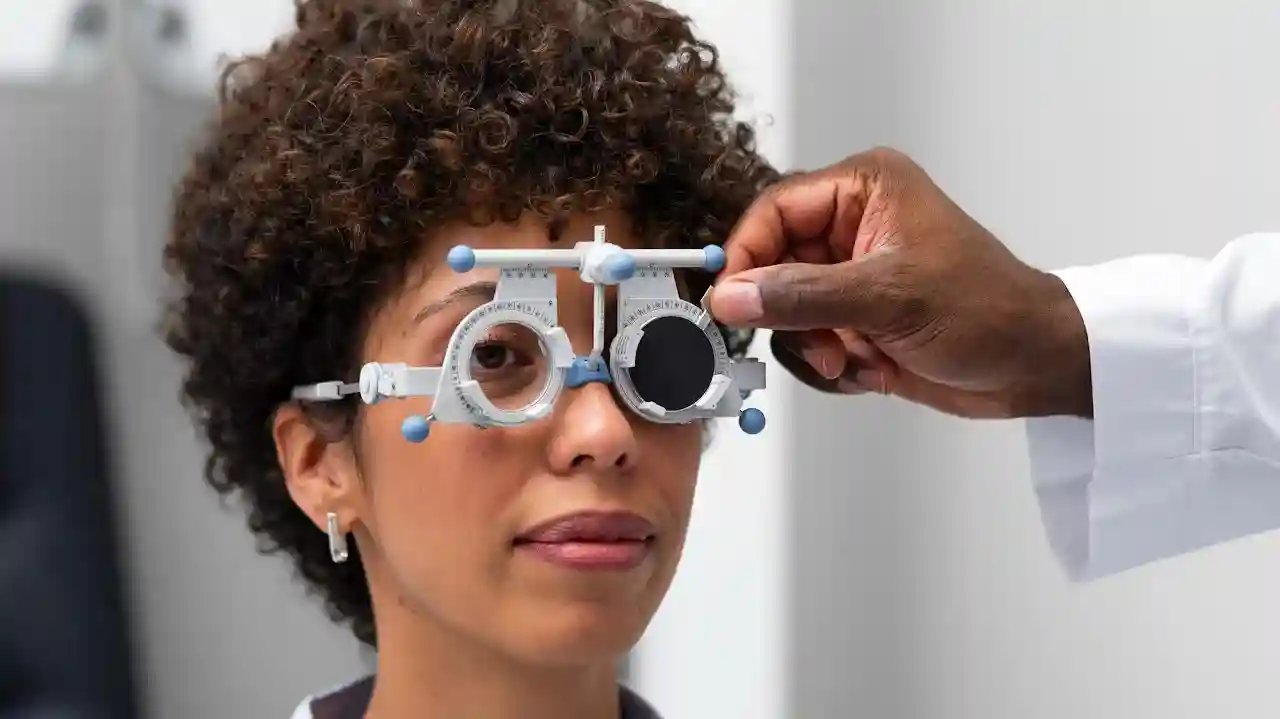 Complete eye examination